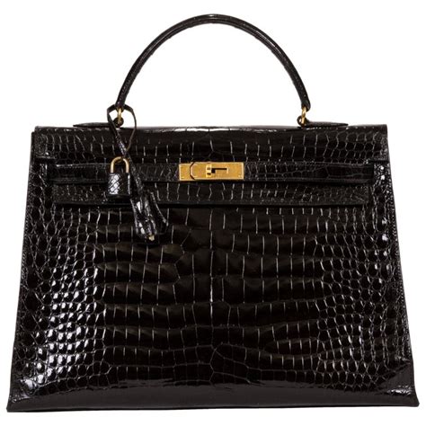 hermes kelly 35 vintage|Hermes kelly bag crocodile.